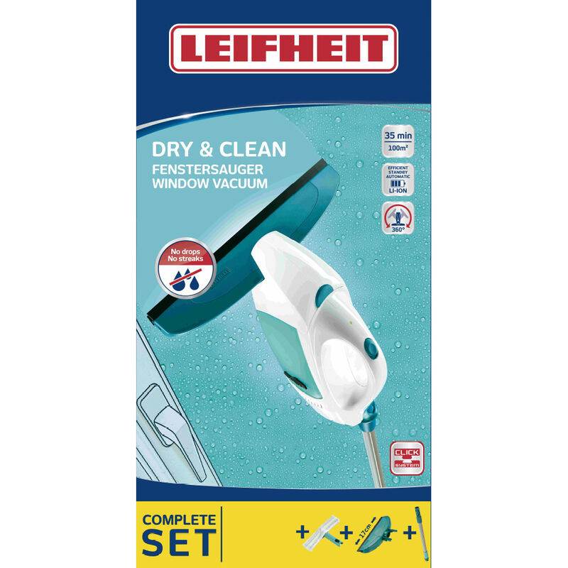 Dry & Clean Vinduesvaskers&aelig;t 4 dele