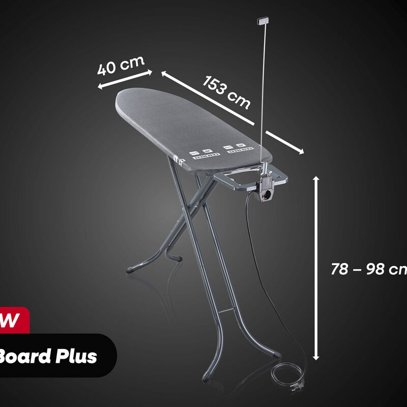 Airboard M Black Plus Strygebr&aelig;t