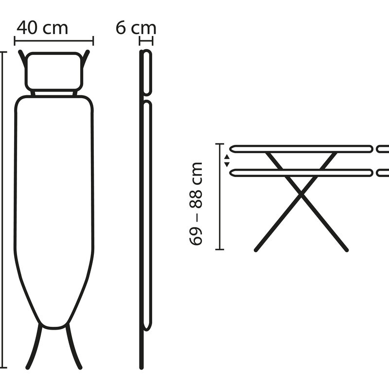 Classic M Basic Black Strygebr&aelig;t