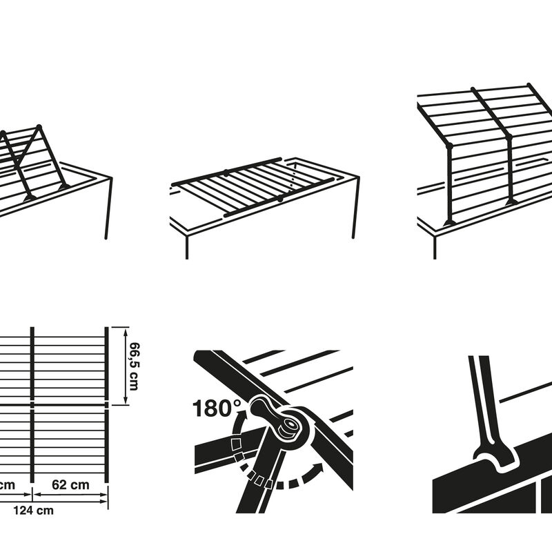 Pegasus Bath 190 Extendable T&oslash;rrestativ