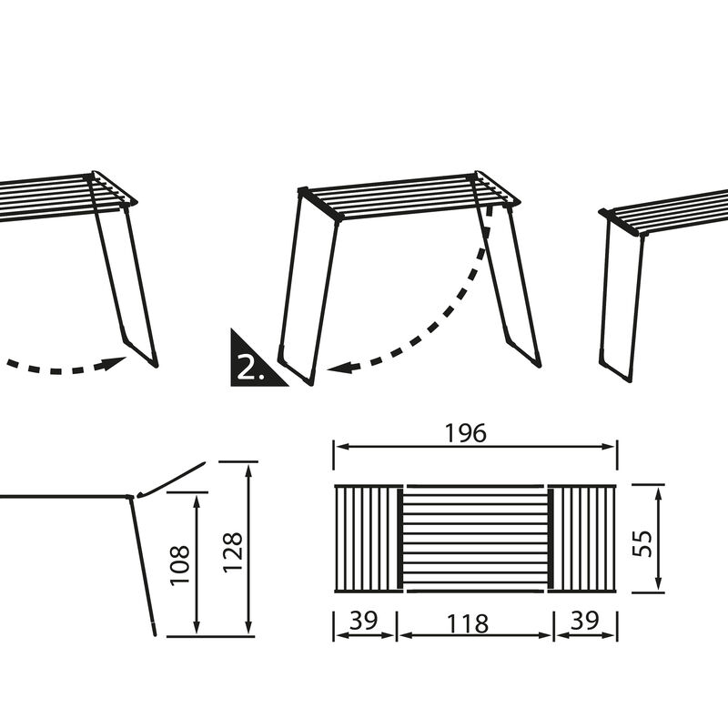 Pegasus 180 Solid Maxx T&oslash;rrestativ