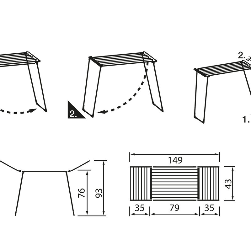 Pegasus 120 Solid T&oslash;rrestativ