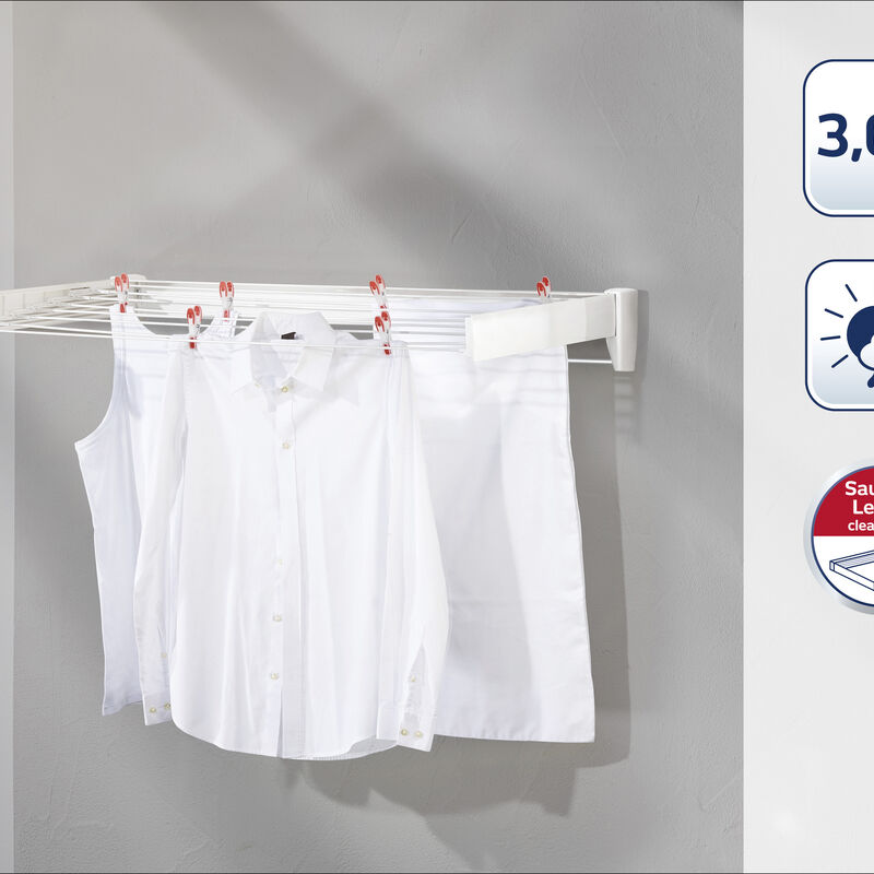 Telegant 36 Protect Plus V&aelig;gmonteret t&oslash;rrestativ