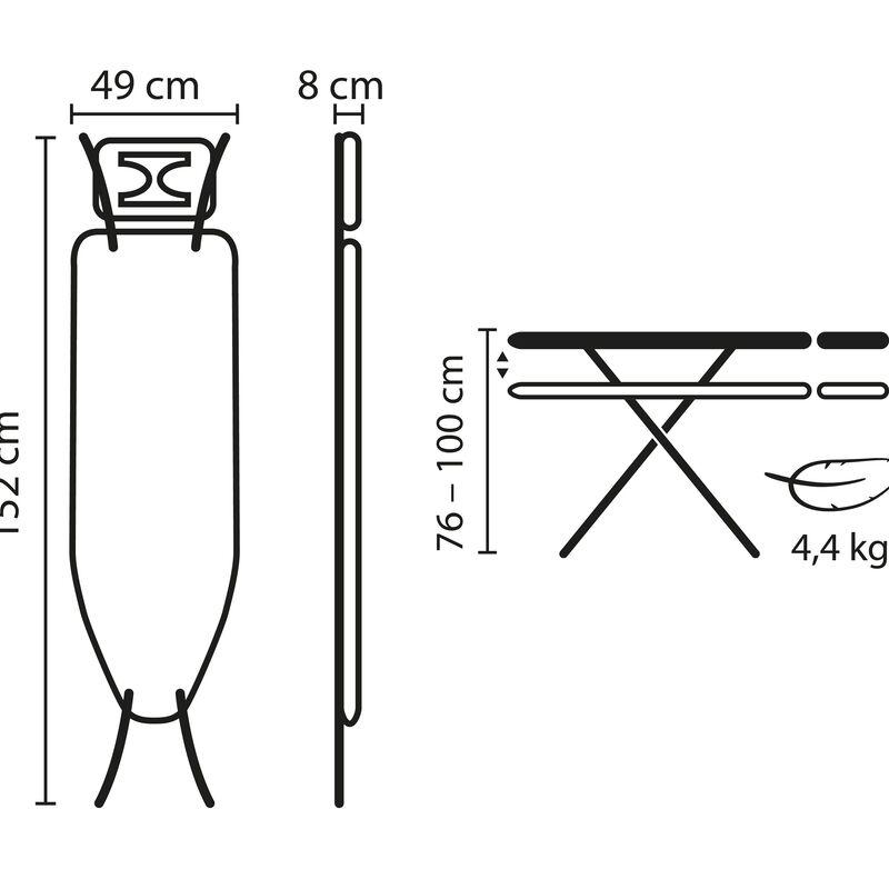 Airboard M Solid Strygebr&aelig;t
