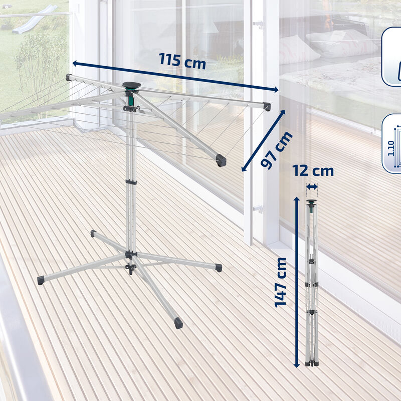 LinoPop-Up 140 Tørrestativ