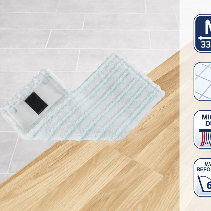 Clean Twist M Ergo/Power Clean Moppeklud micro duo