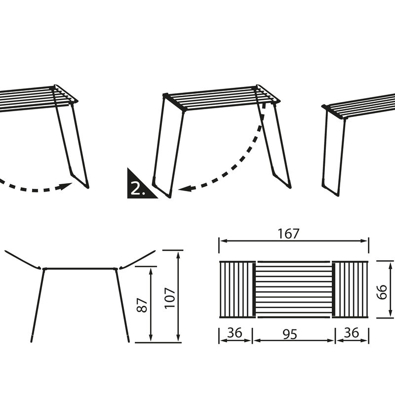 Pegasus 200 Solid Comfort T&oslash;rrestativ