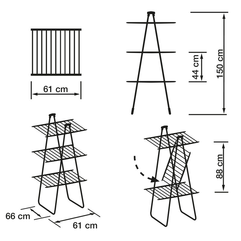 Pegasus Tower 190 T&oslash;rrestativ