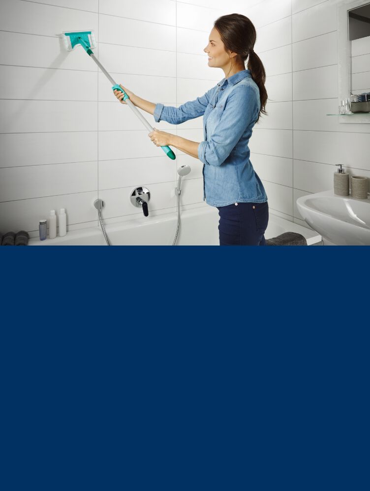 Sådan gør du nemt <br> rent på badeværelset